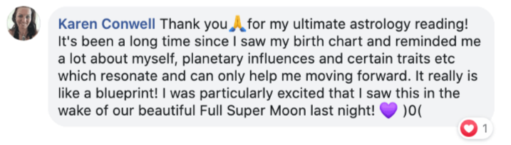 Ultimate Astrology Reading Customer Reviews