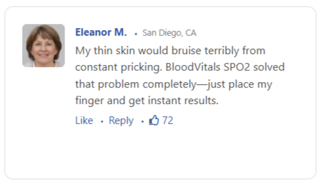 BloodVitals Customer Review