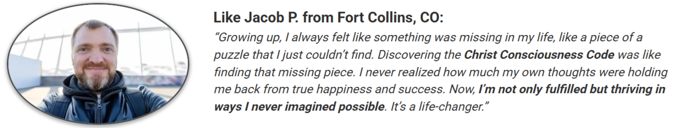 Christ Consciousness Code customer Reviews